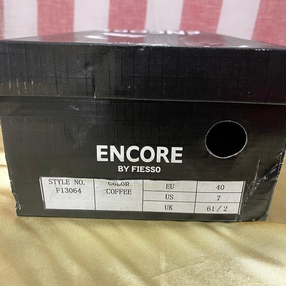 NWB Encore by Fiesso Leather Shoes Sz 7 - Picture 6 of 6